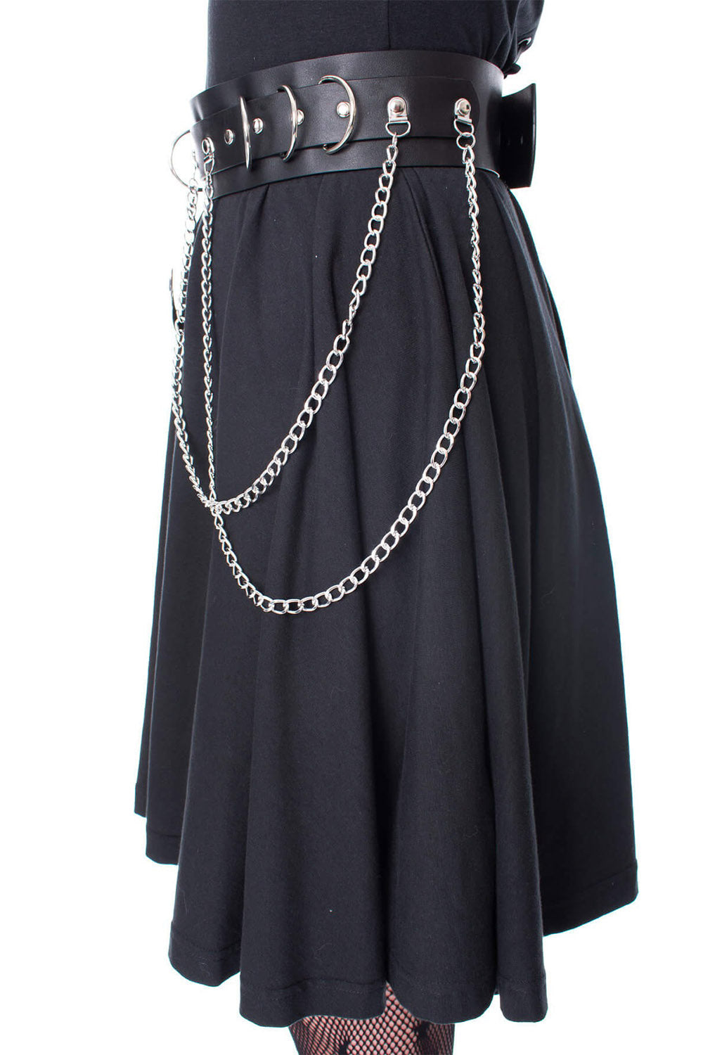 womens crescent moon belt