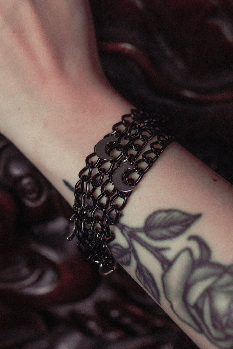 witchy moon bracelet