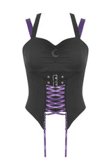 Moonhaunt Halter Crop Top
