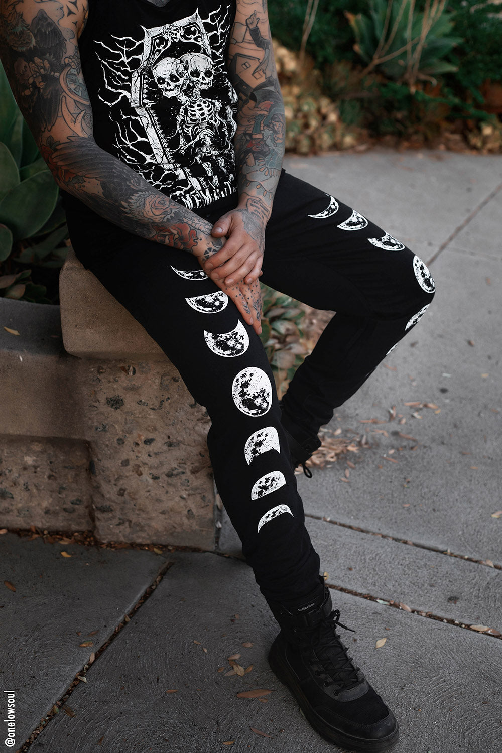 Unique gothic pants