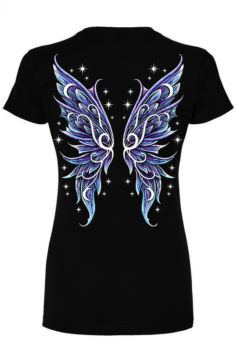 tshirt with moth wings on the back