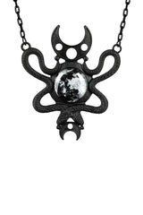 crescent moon necklace