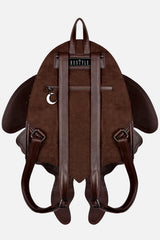 cottagecore embroidered moth wings backpack