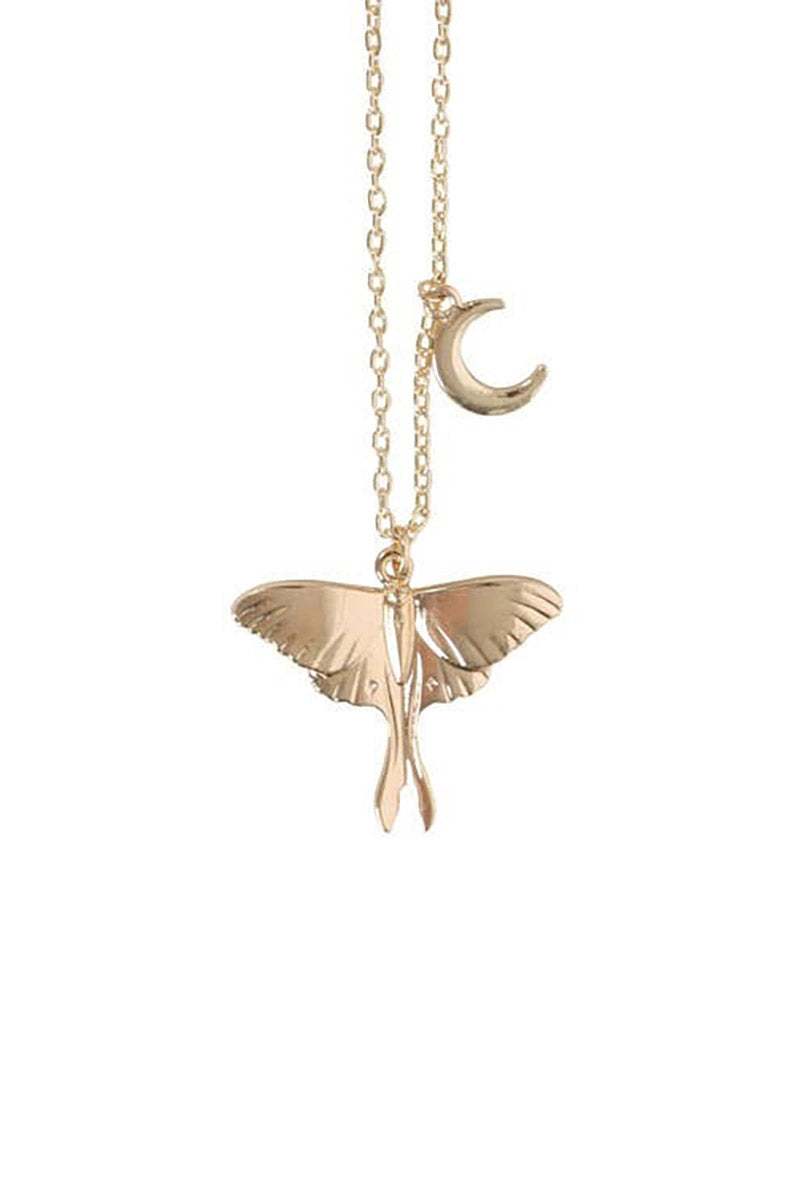 Luna Moth Necklace