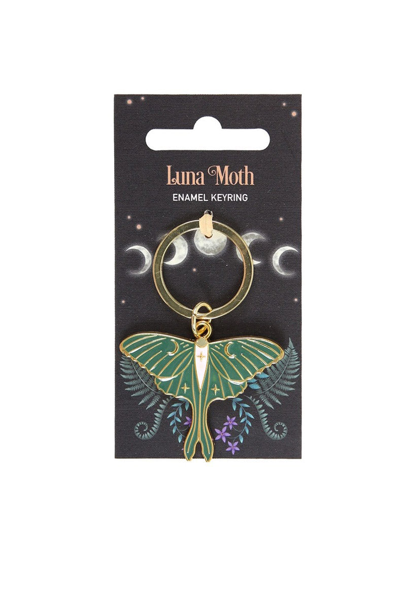 moth keychain