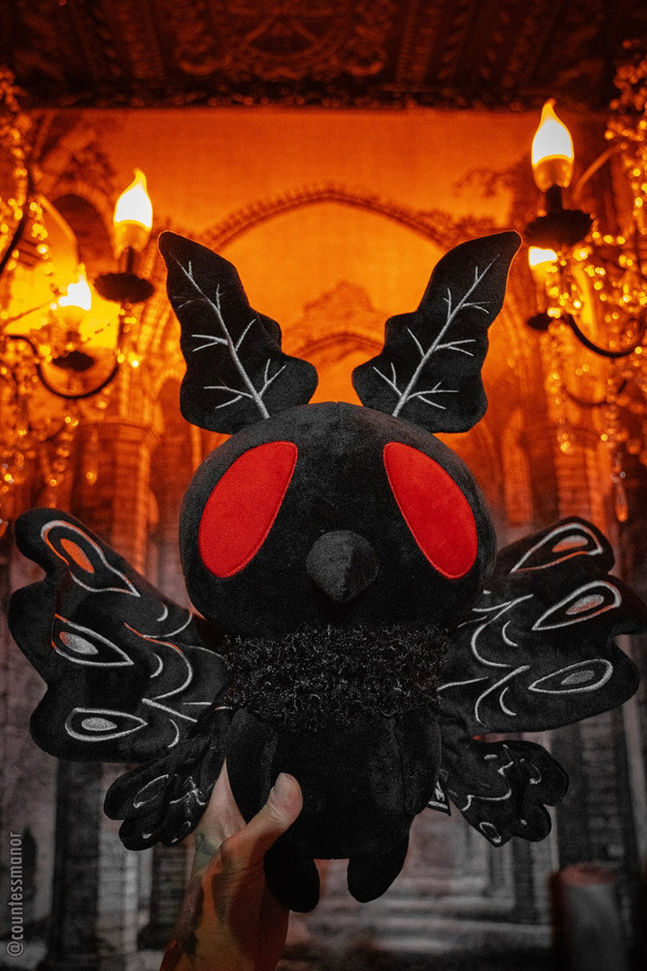creepy cute moth plush toy mothman stuffed animal