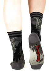 dark monster cryptid socks