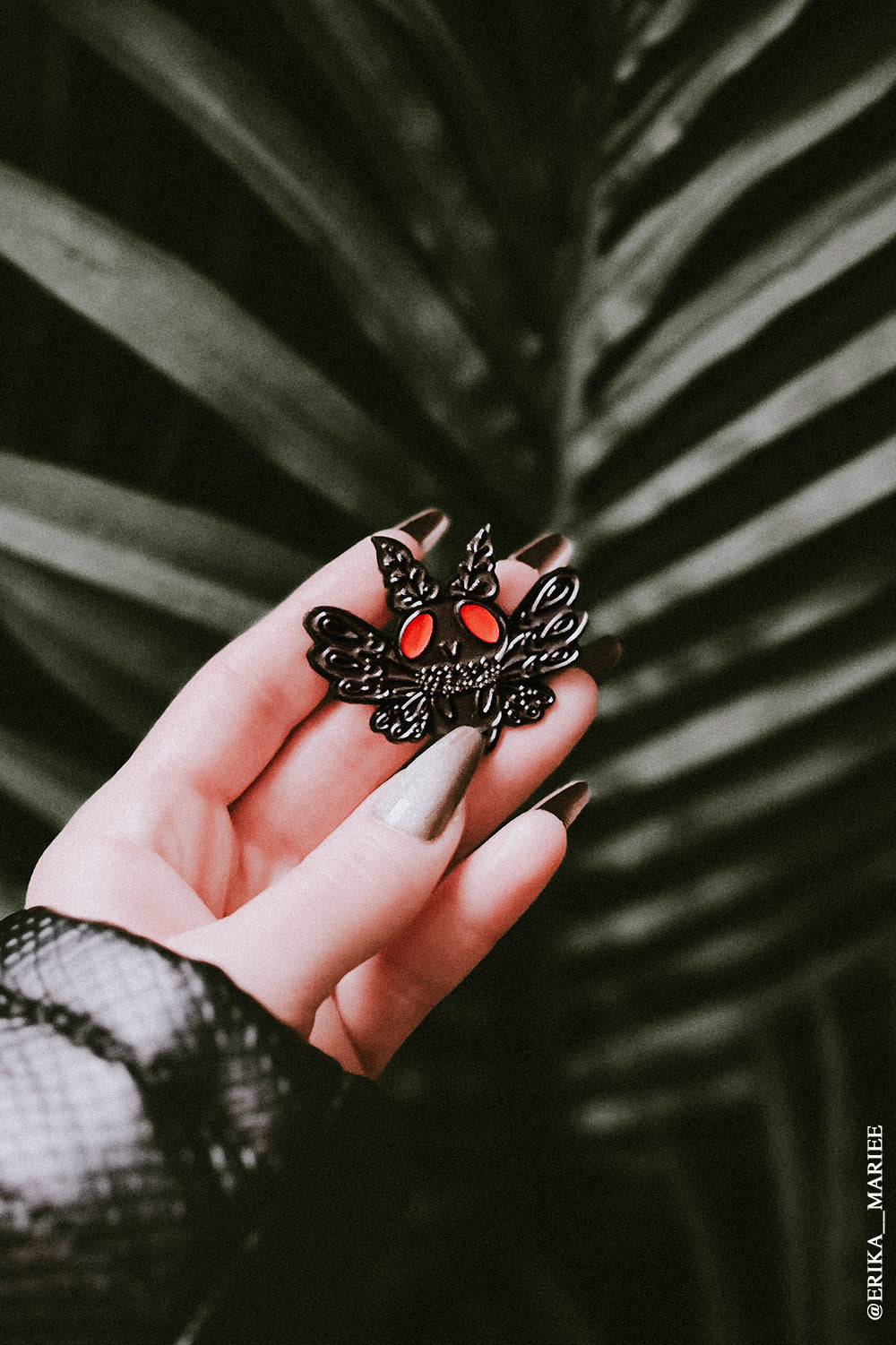 Mothman Enamel Pin