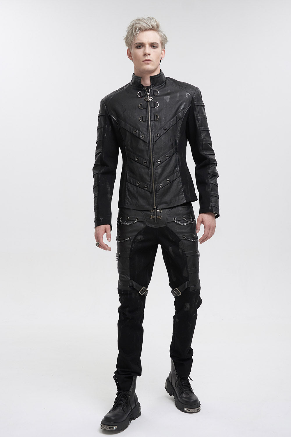 vegan leather motorcycle jacket 