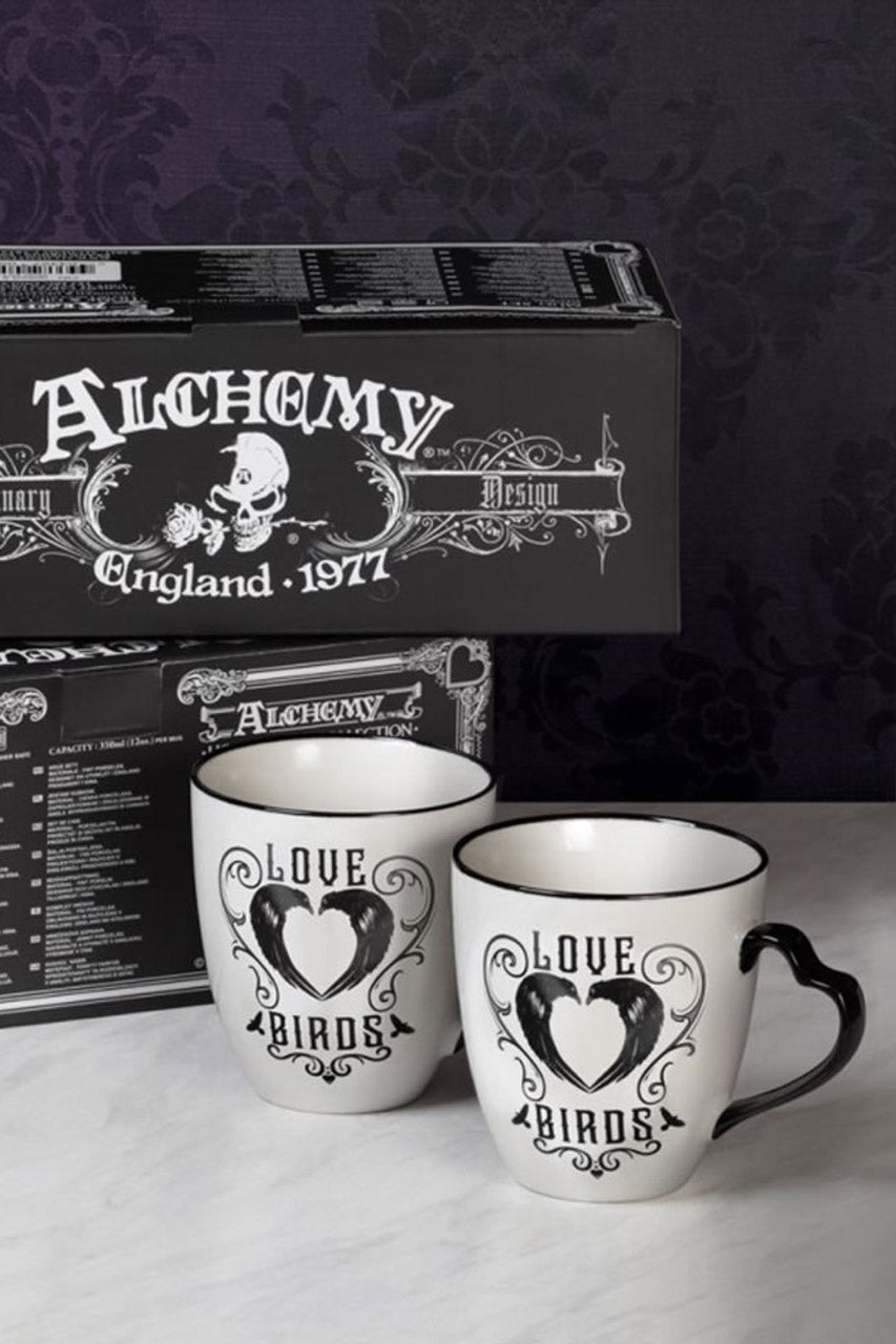 crow mug set