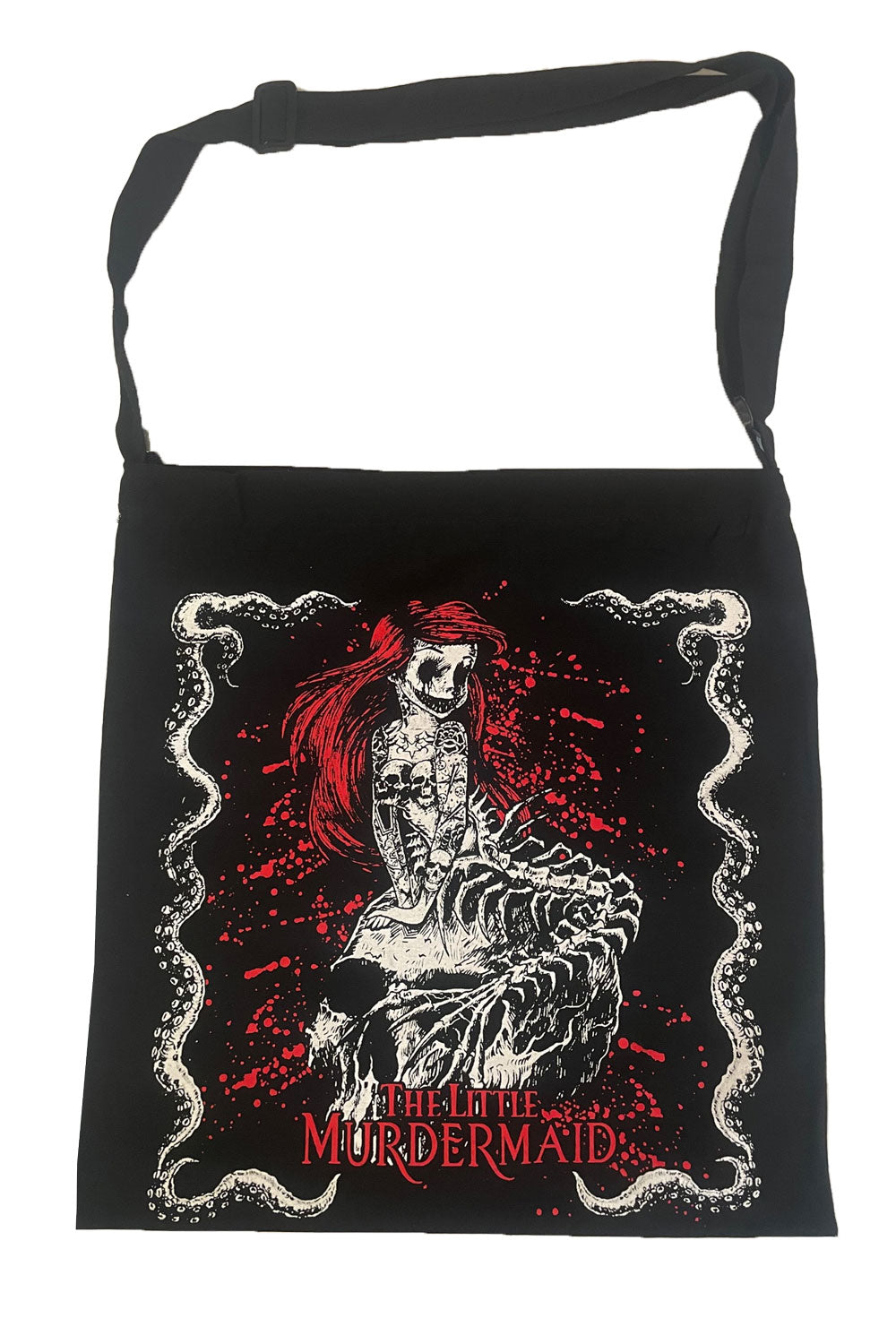 Shoulder Sling Zipper Tote Bag – VampireFreaks