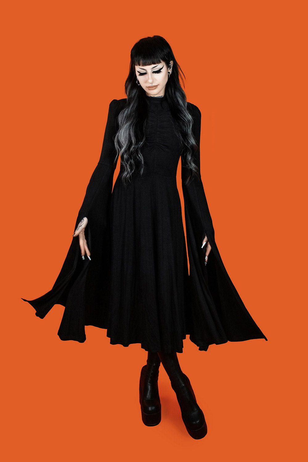 womens witch long dress