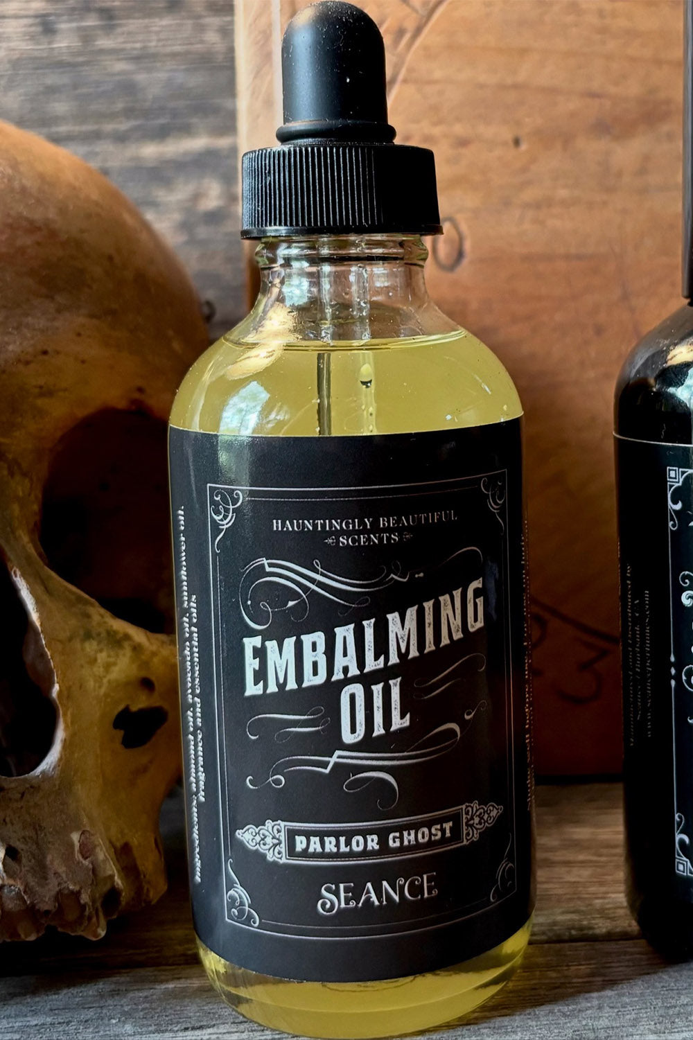 bergamot bottle of essential oils perfume