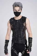 mens cyber punk tank top