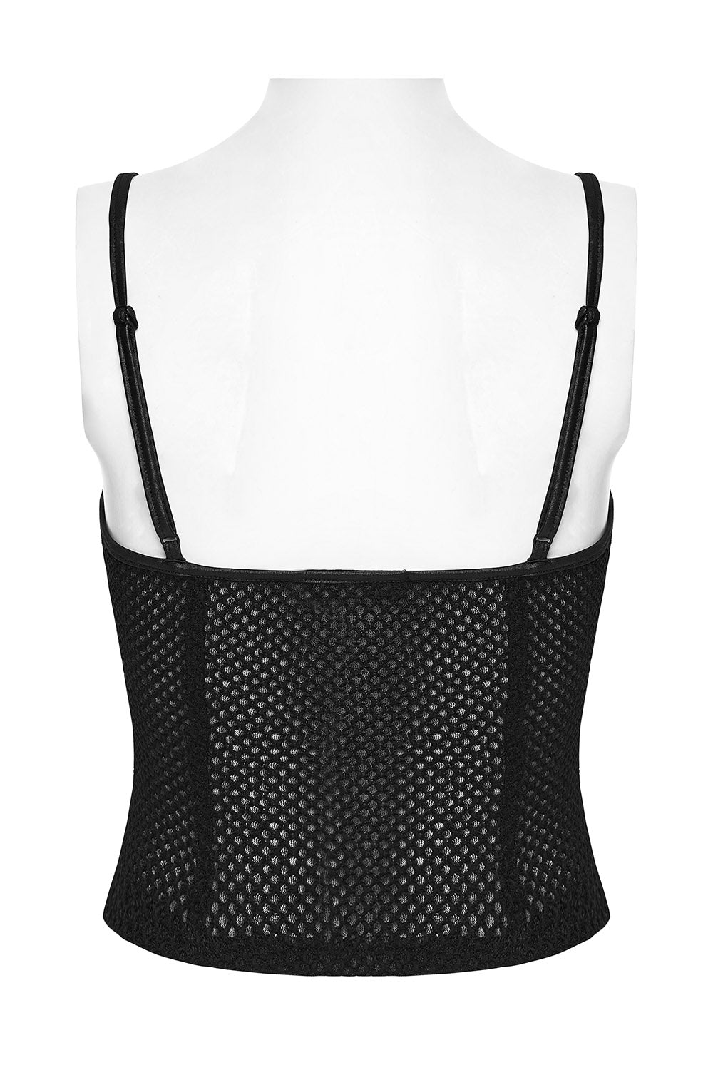 gothic black tank top by punk rave