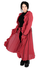 vampcore duster for layering womens outerwear
