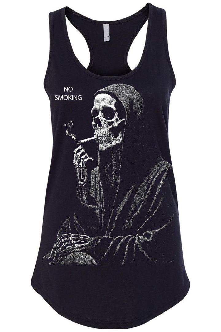 smoking skeleton shirt