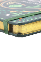 Lined book of spells notebook with matching ribbon