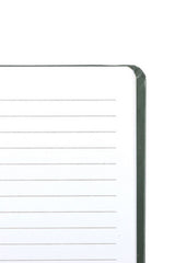 Cute notebook with 200 lined pages and ribbon place marker