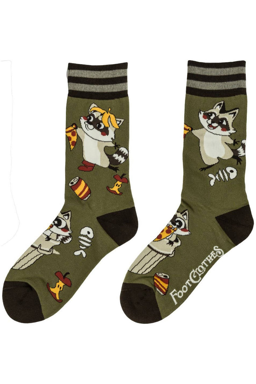 emo raccoon socks