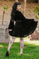 womens o-ring black vegan leather harness