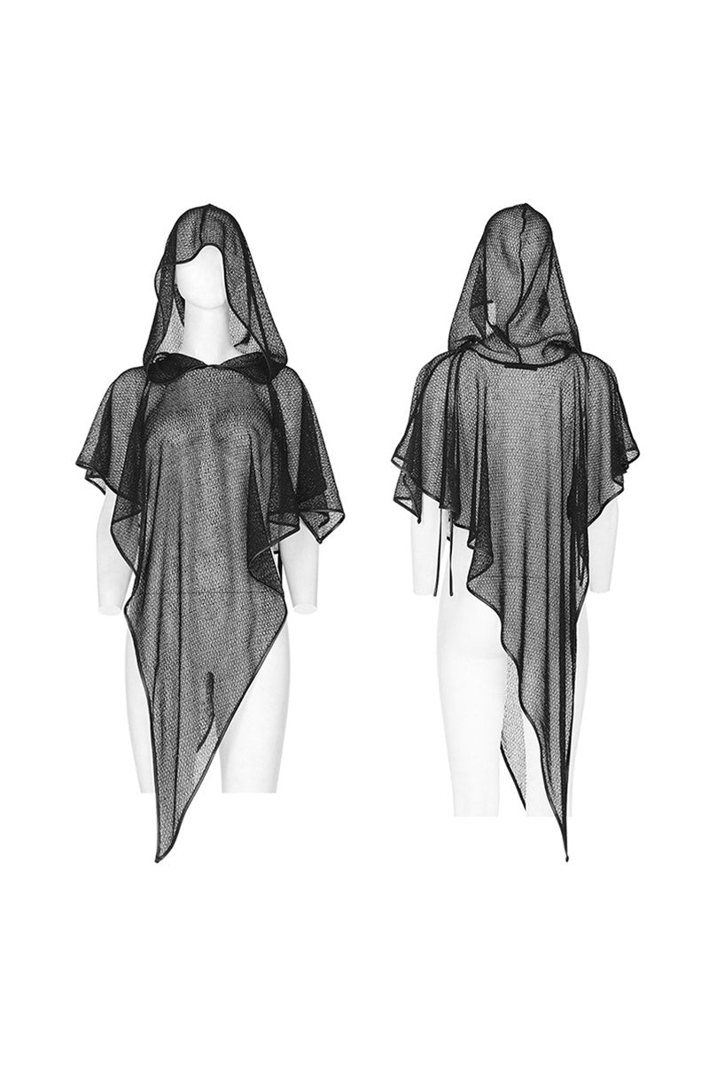Black Coven Hooded Cloak