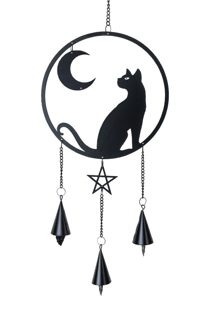 gothic cat hanging decoration by alchemy england 