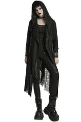 black witchy oversized hooded Cloak 