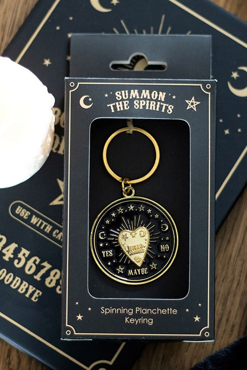 Spinning Talking Board Planchette Keyring