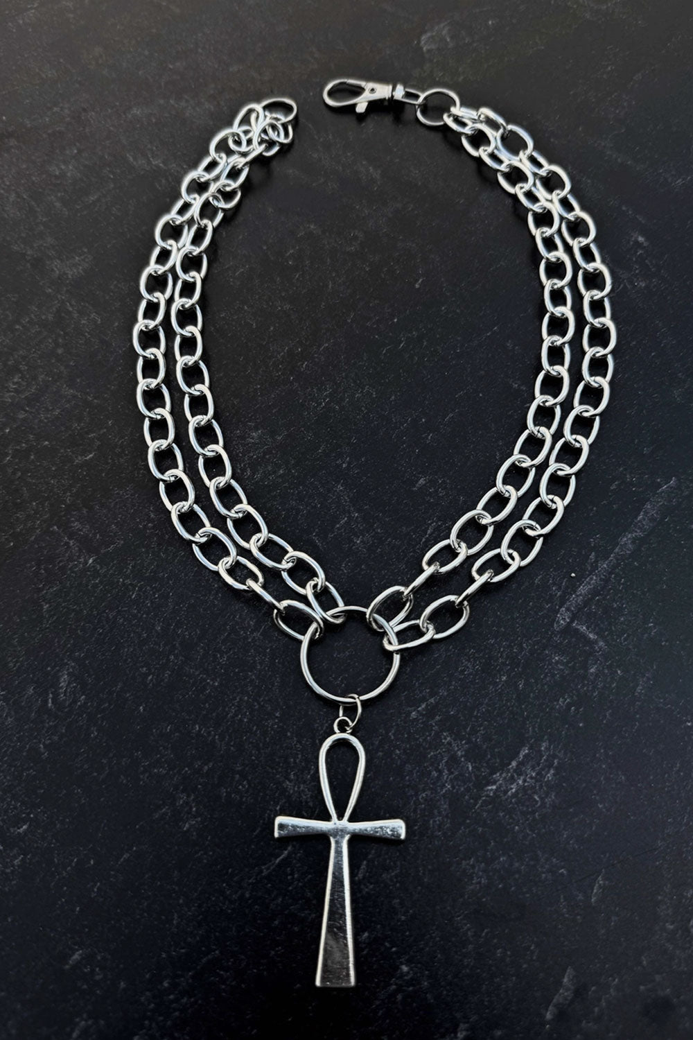 Egyptian symbol of life Ankh necklace from The Pretty Cult