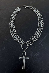 Egyptian symbol of life Ankh necklace from The Pretty Cult