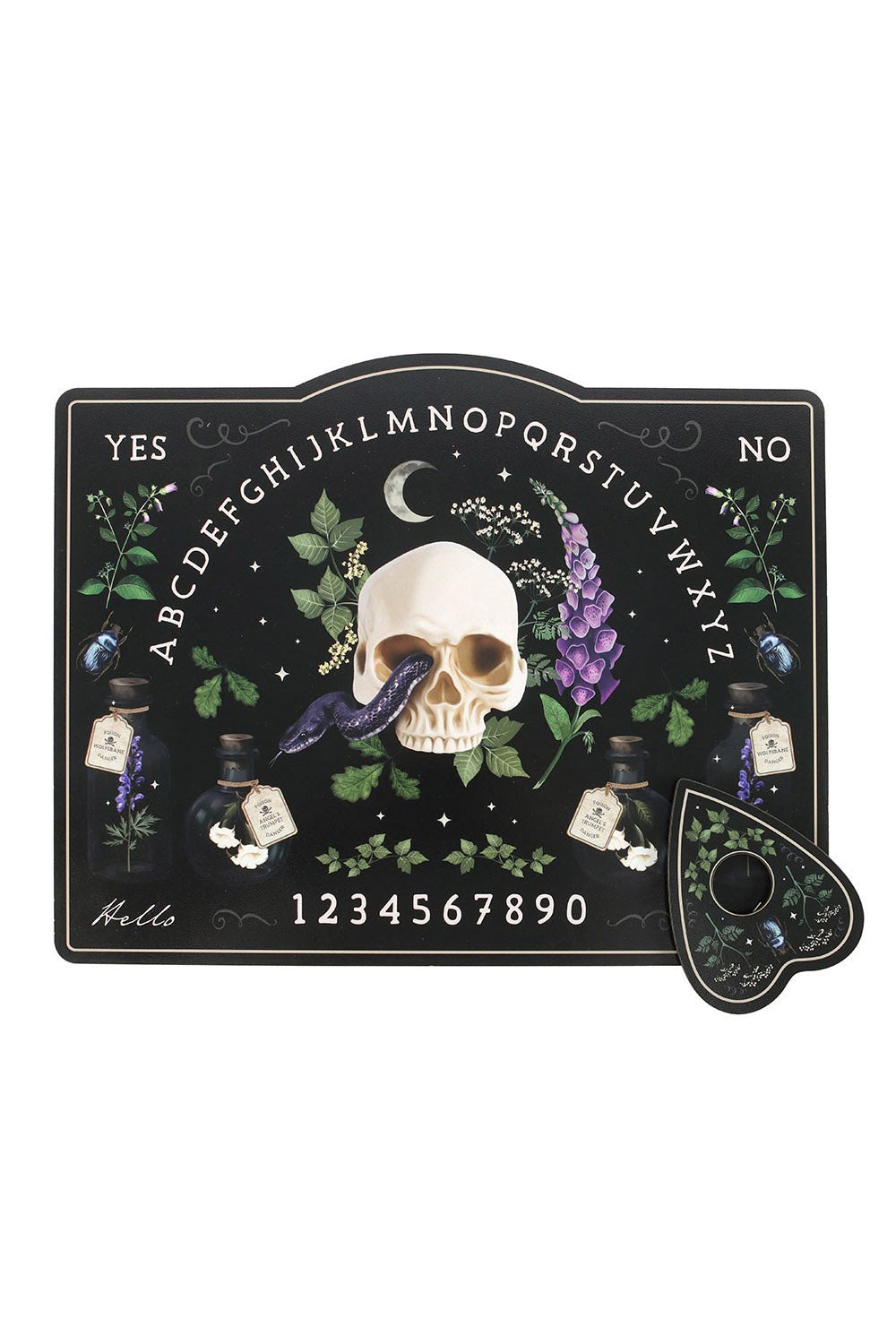 skull spirit board ouija board