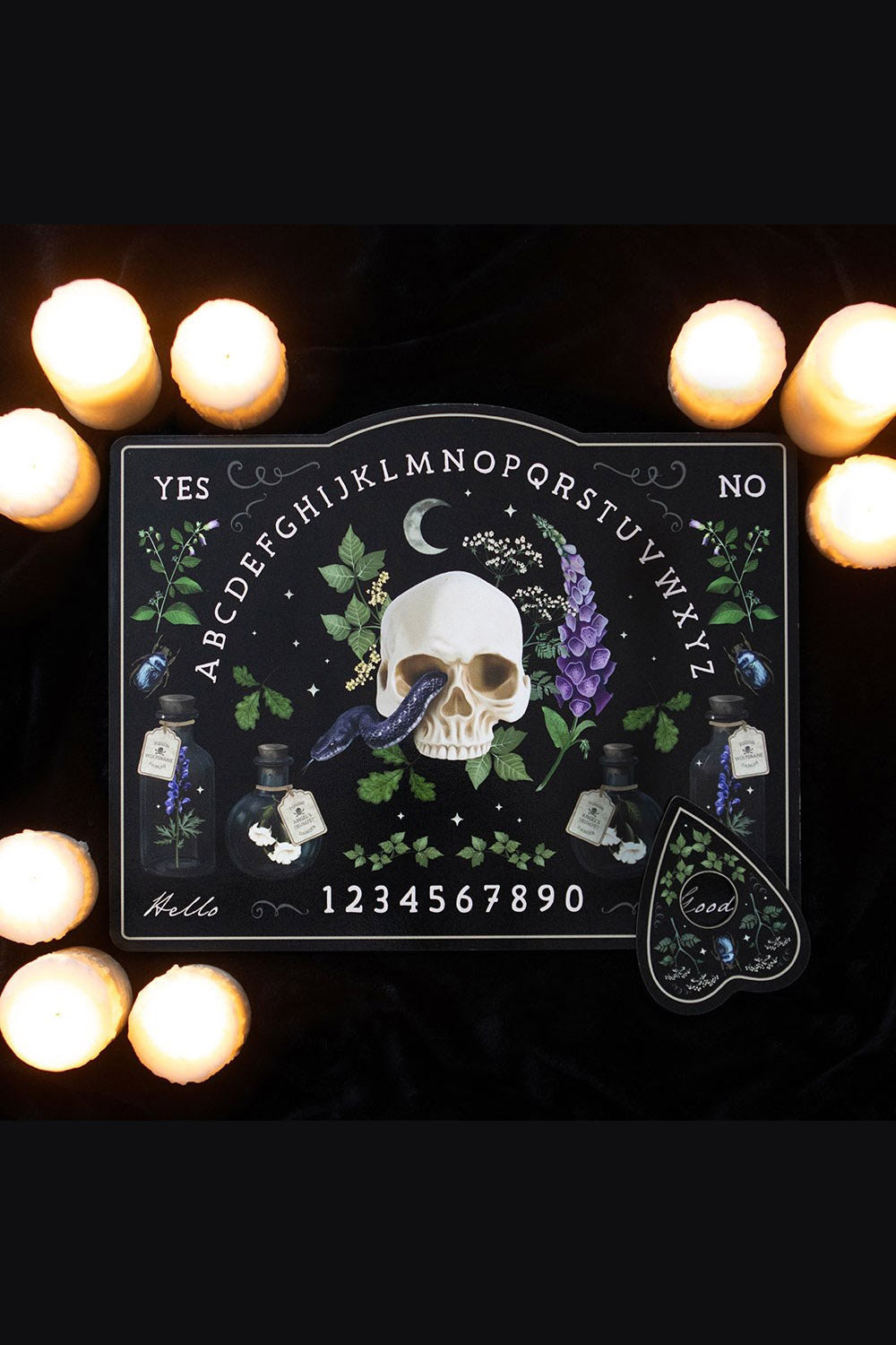 spooky skull spirit board