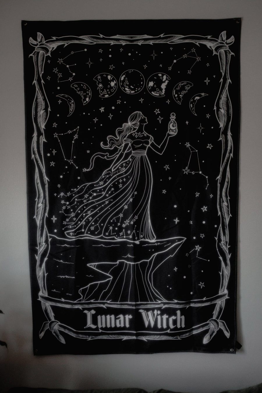 Lunar Witch Oracle Tapestry