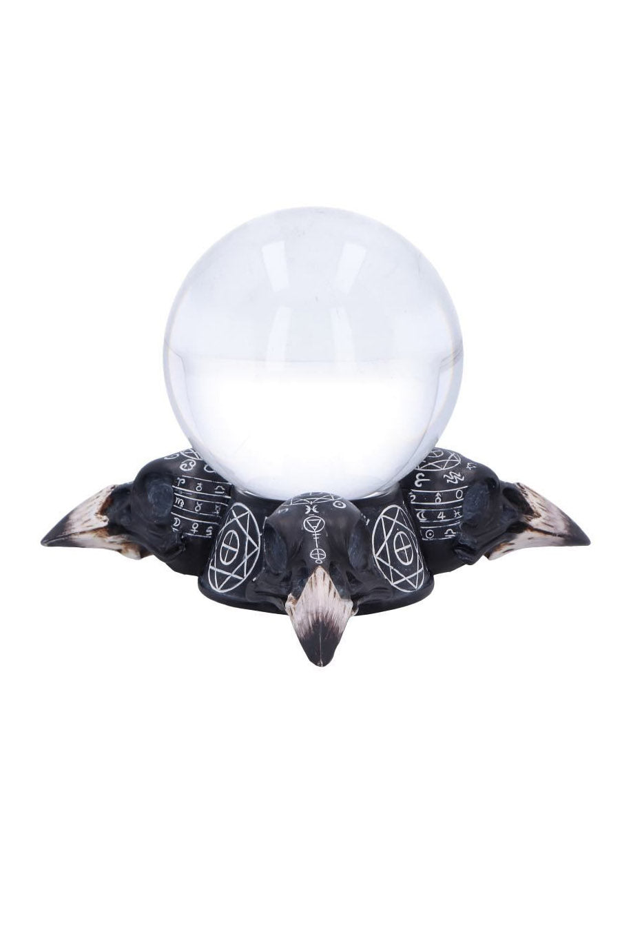 occult crystal ball with stand