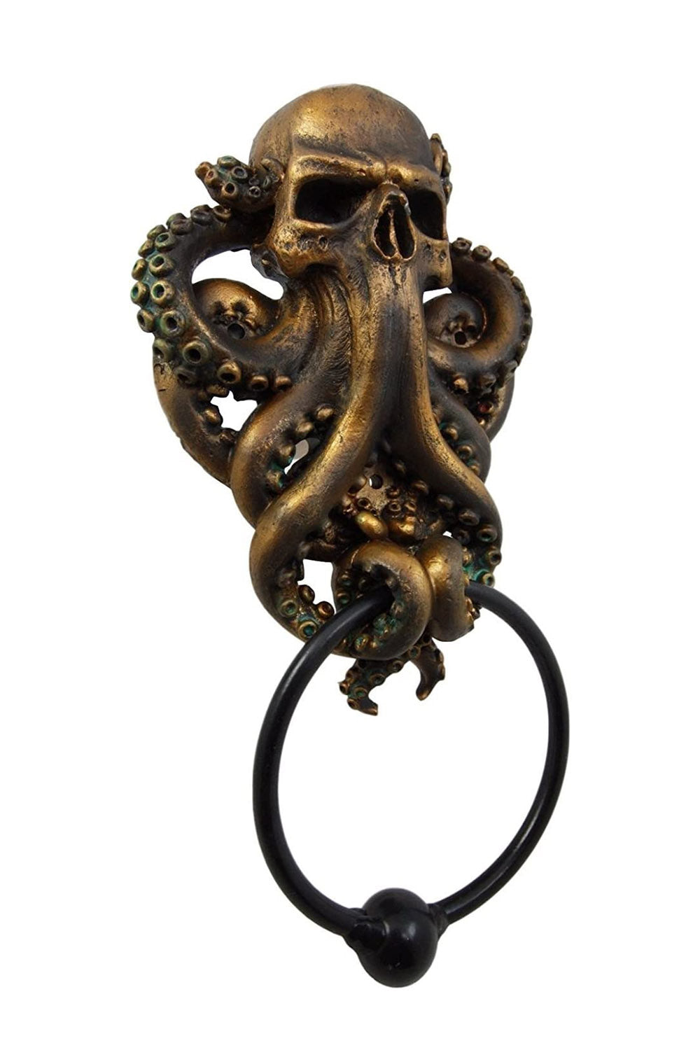 Octopus Skull Door Knocker