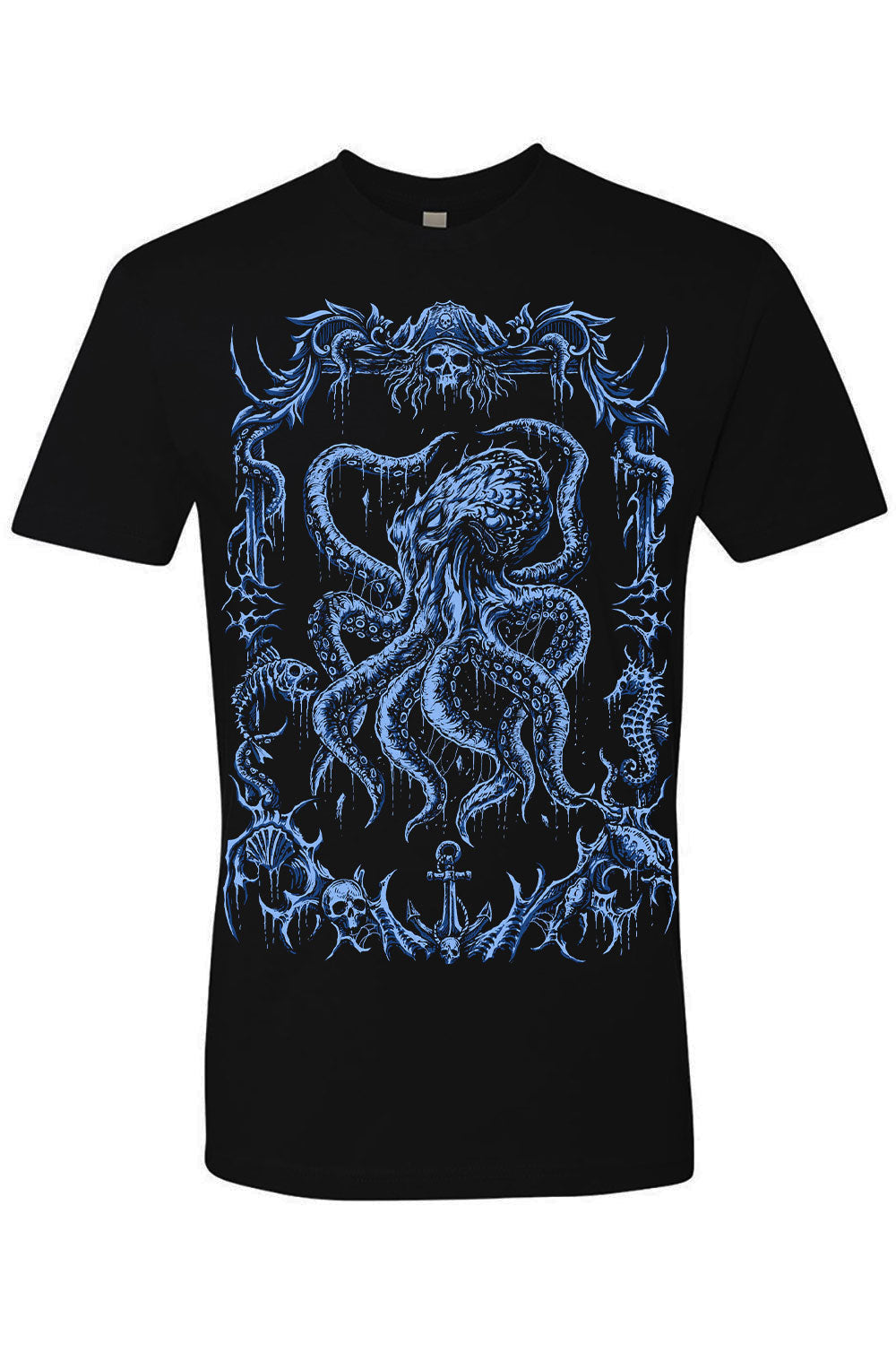steampunk octopus t-shirt