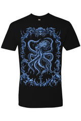 steampunk octopus t-shirt