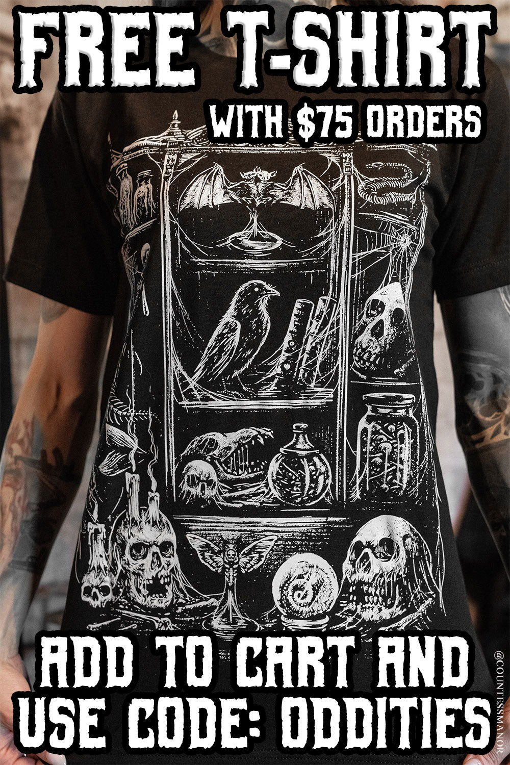 Cabinet of Curiosities T-shirt