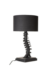 gothic skeleton desk lamp