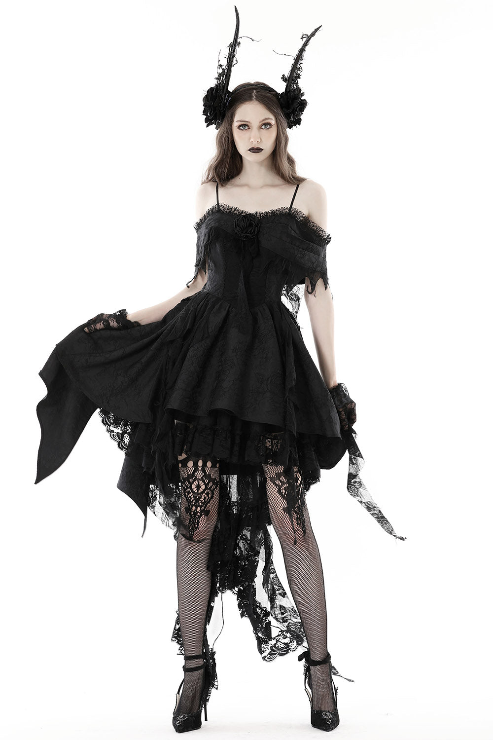 mystical goth dress