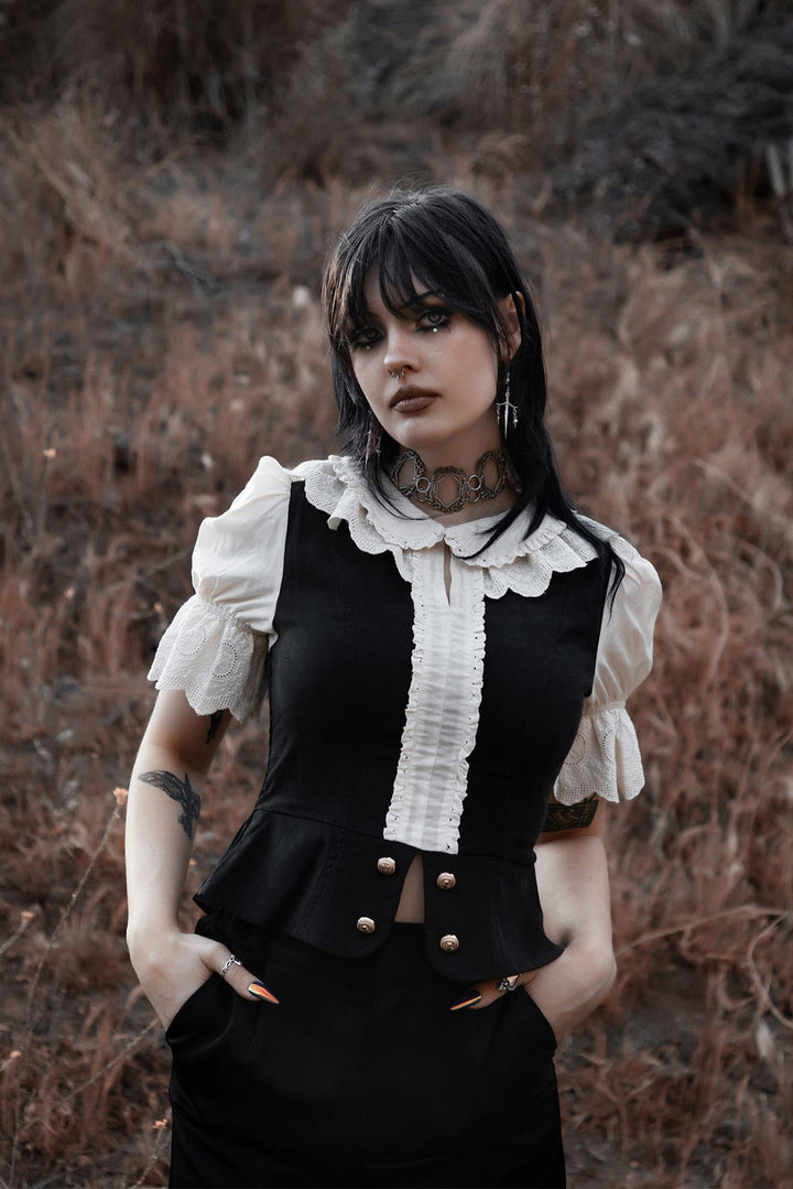 gothic witch top