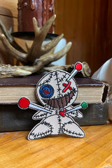 embroidered goth patch