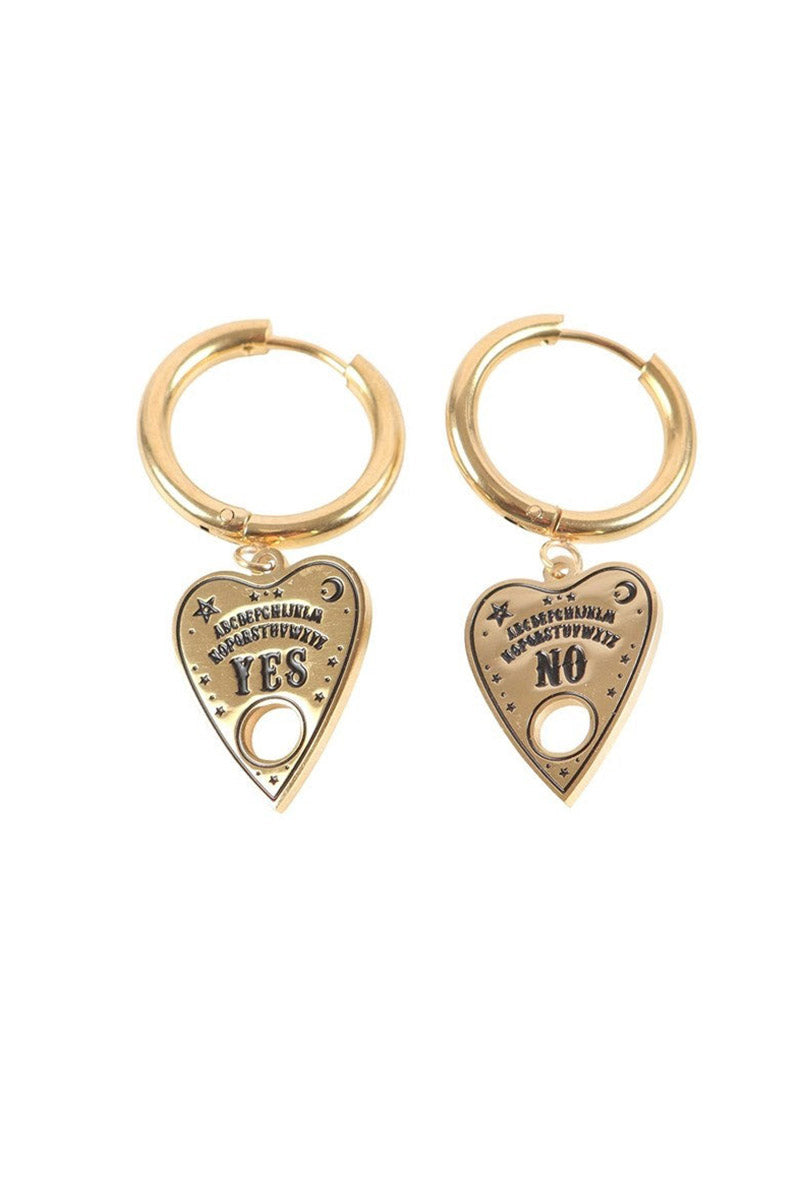 Talking Board Planchette Earrings