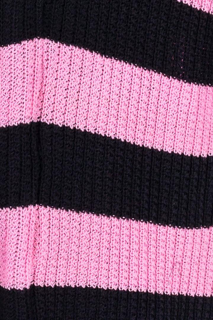 emo striped sweater womens