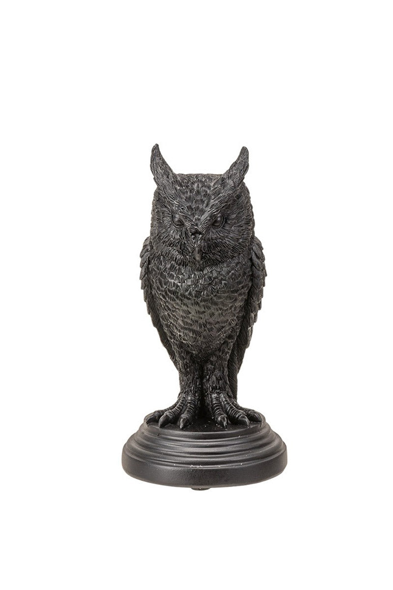 owl candle stick holder