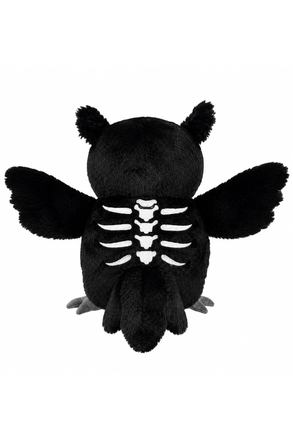 gothic stuffed skeleton owl plushie 