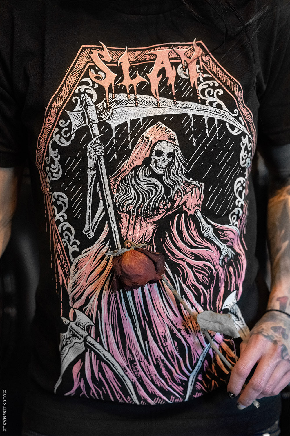 santa muerte t-shirt