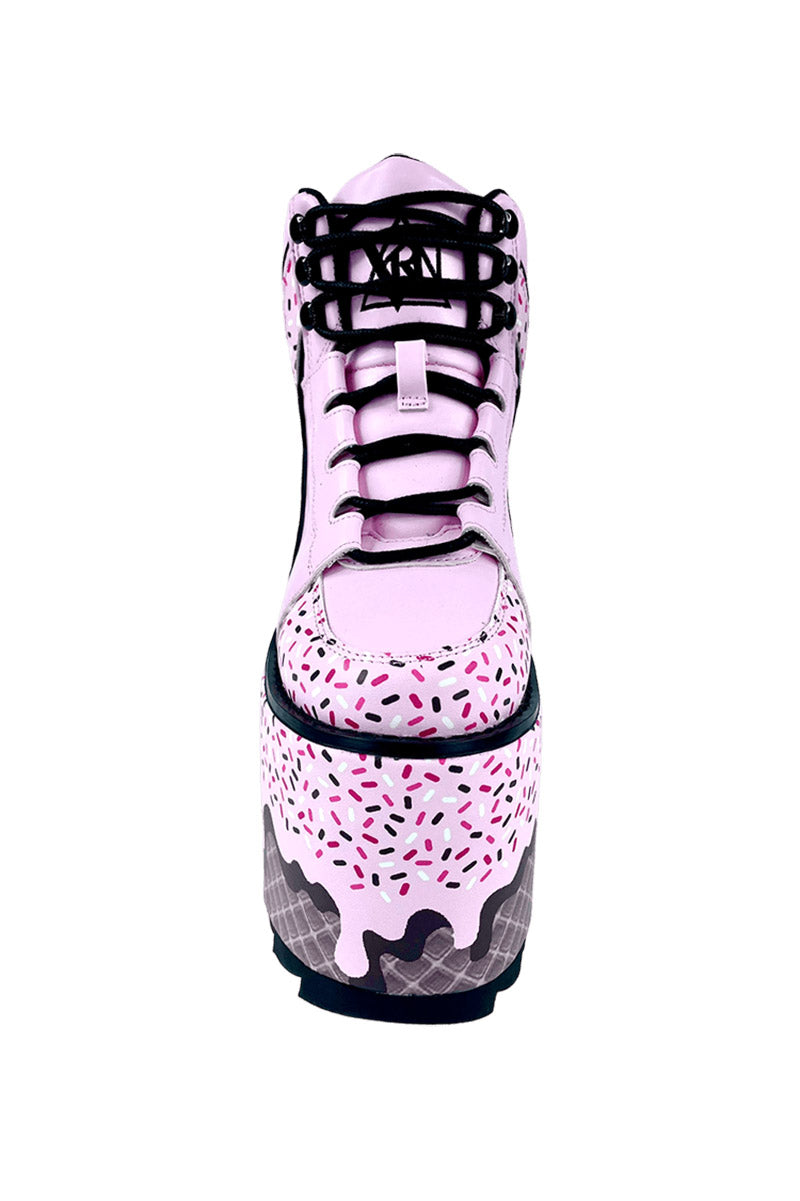 Qozmo Ice Cream Platforms [PINK/BLACK] – VampireFreaks