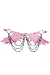 kawaii goth chain harness